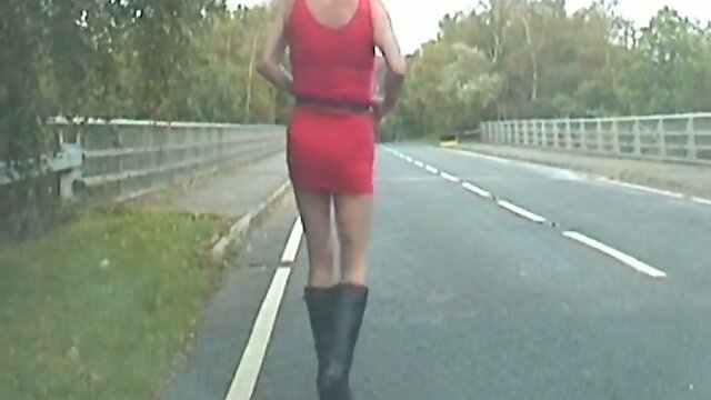 Zoe's Xmas flaunt for you