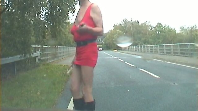 Zoe's Xmas flaunt for you