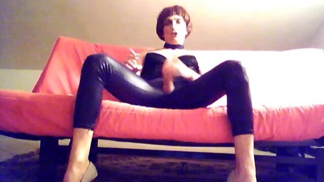 Latex Man`s Naughty Pleasure: Smoking Fetish & Big Cock Jerking