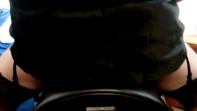 JORGINA - RIDING SYBIAN IN BLACK LINGERIE